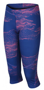 sportlegging Relay dames synthetisch blauw/roze mt 34