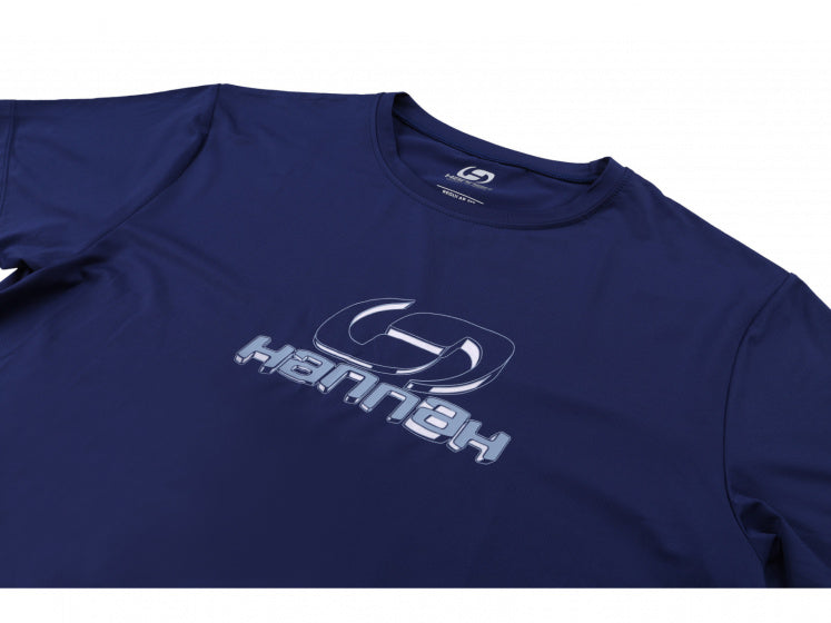 sportshirt Parnell heren polyester blauw maat M