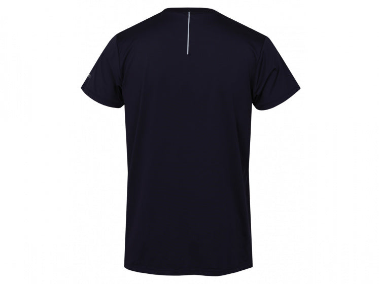 sportshirt Parnell heren polyester donkerblauw maat XL