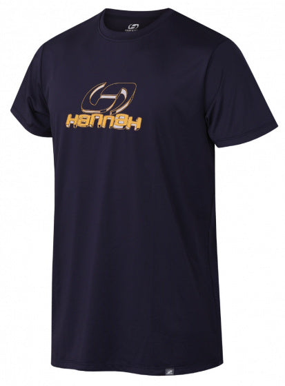 sportshirt Parnell heren polyester donkerblauw maat S