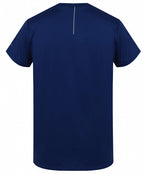 sportshirt Parnell heren polyester/elastaan blauw mt S