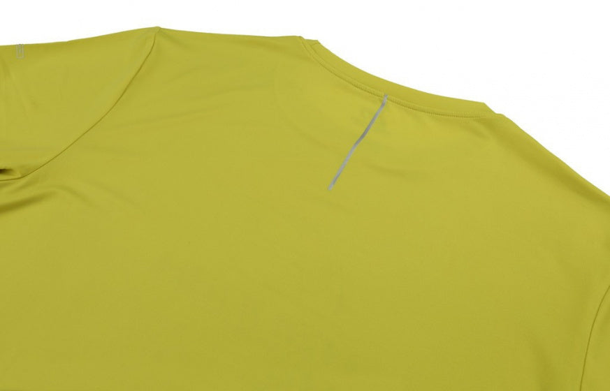 sportshirt Parnell heren polyester/elastaan geel mt XL
