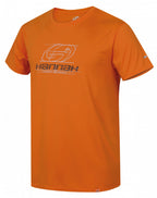 sportshirt Parnell heren polyester/elastaan oranje mt S