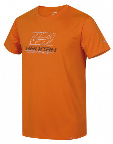 sportshirt Parnell heren polyester/elastaan oranje mt XL