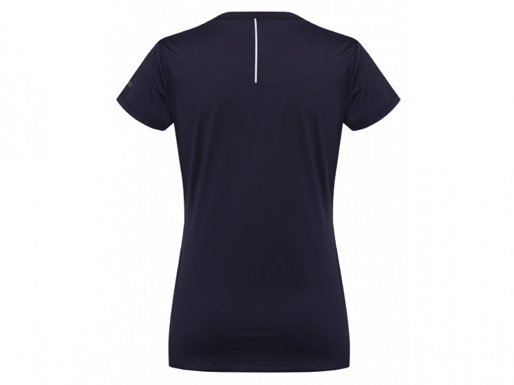 sportshirt Saffi dames polyester donkerblauw maat 40