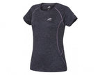 sportshirt Shelly dames polyester donkergrijs maat 36