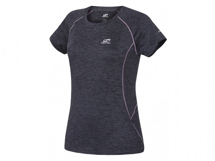sportshirt Shelly dames polyester donkergrijs maat 36