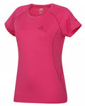 sportshirt Speedlora dames polyester/elastaan roze mt 42