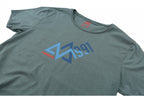 T-shirt Alnus heren katoen/polyester donkergroen mt S
