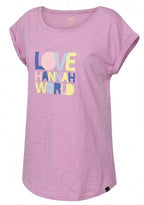 T-shirt Arissa dames katoen roze maat 36