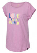 T-shirt Arissa dames katoen roze maat 44