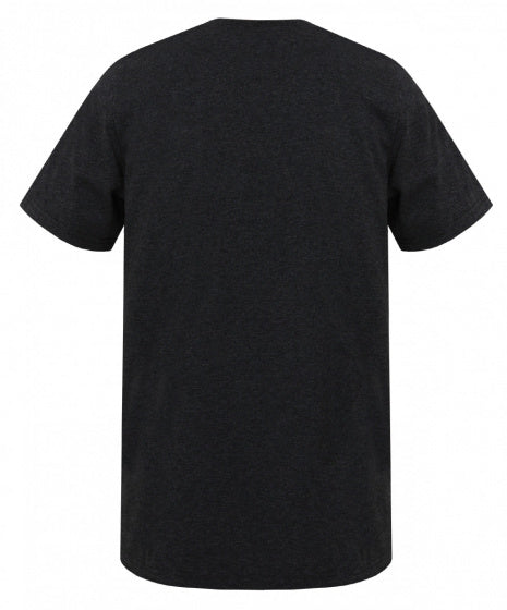 T-shirt Arvens heren katoen/polyester antraciet maat S