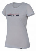 T-shirt Corey II dames polyester grijs mt 38