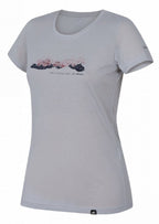 T-shirt Corey II dames polyester grijs mt 38