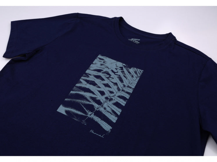 T-shirt Trifal heren katoen paars maat S