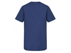 T-shirt Warp heren katoen donkerblauw maat XL