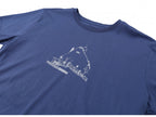 t-shirt Warp heren katoen donkerblauw maat M