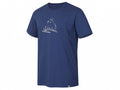 T-shirt Warp heren katoen donkerblauw maat XL