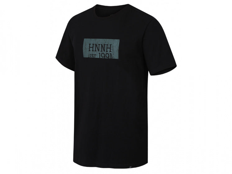 T-shirt Warp heren katoen zwart maat M