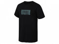 T-shirt Warp heren katoen zwart maat XL