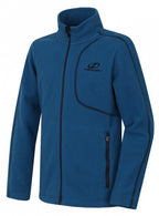 vest Hobart jongens fleece/polyester blauw maat 140
