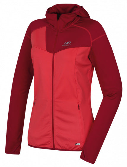Hannah Vest Odda dames polyester/elastaan roze mt XS