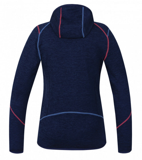 Hannah Vest Sidra dames polyester/elastaan blauw mt 36