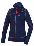 vest Sidra dames polyester/elastaan blauw mt 38