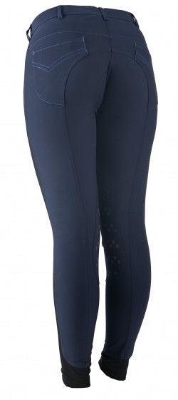 paardrijbroek Rimini junior blauw maat 128
