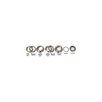 headset 1 inch silver