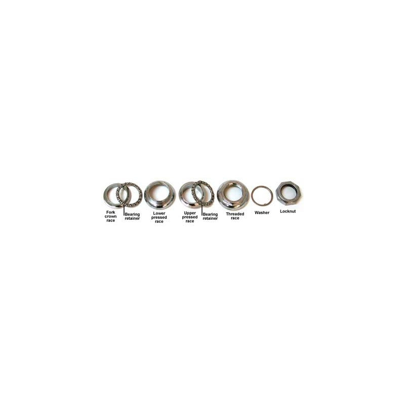 headset 1 inch silver
