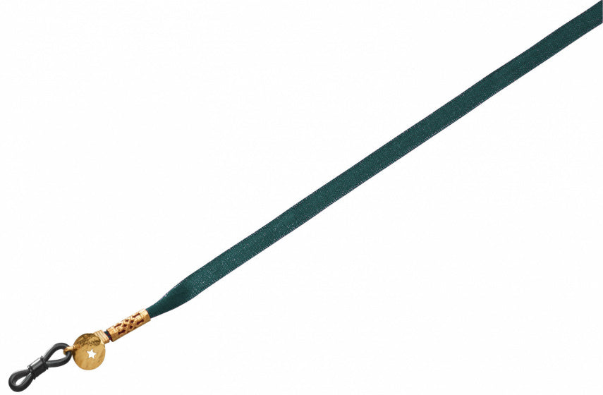 Henri beaud Brillenkoord 6 mm opening 55 cm viscose groen