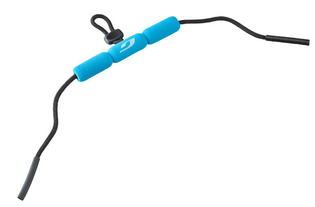Henri beaud Brillenkoord drijvend 47 cm rubber/polyester blauw