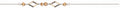 brillenketting 72 cm staal zilver/beige
