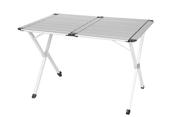 campingtafel Olvera 110 x 72 cm zilver