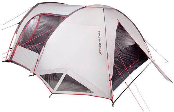 High peak Familietent Amora 5.0 4-5 persoons 500 x 330 cm grijs