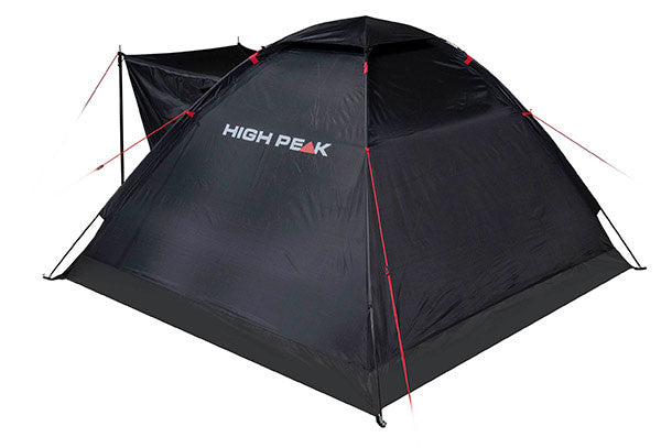 High peak Koepeltent Beaver 3-persoons 200 x 180 x 120 cm zwart