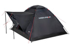 High peak Koepeltent Beaver 3-persoons 200 x 180 x 120 cm zwart