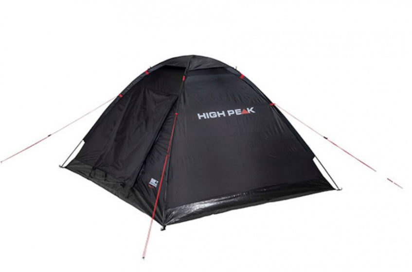 High peak Koepeltent Beaver 3-persoons 200 x 180 x 120 cm zwart