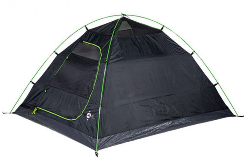 High peak Koepeltent Kira 3-persoons 340 x 180 x 120 cm grijs