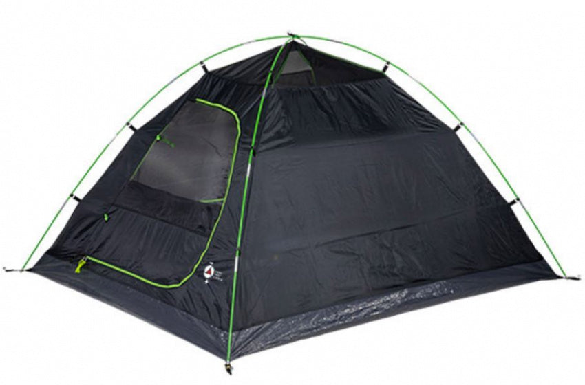 High peak Koepeltent Kira 3-persoons 340 x 180 x 120 cm grijs