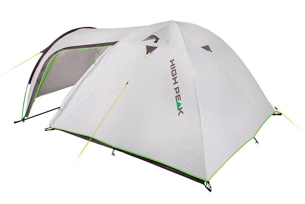 High peak Koepeltent Kira 3-persoons 340 x 180 x 120 cm grijs