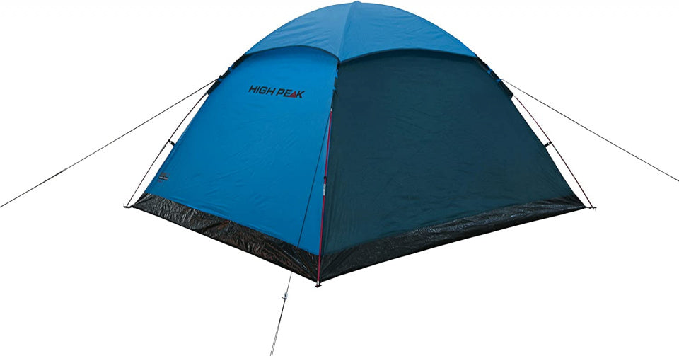 High peak Koepeltent Monodome XL 4-persoons 240 x 210 cm blauw
