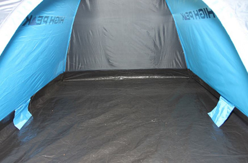 High peak Koepeltent Monodome XL 4-persoons 240 x 210 cm blauw