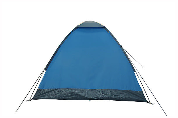 High peak Koepeltent Ontario 3-persoons 305 x 180 x 120 cm blauw