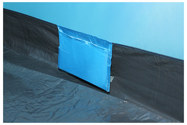 High peak Koepeltent Ontario 3-persoons 305 x 180 x 120 cm blauw