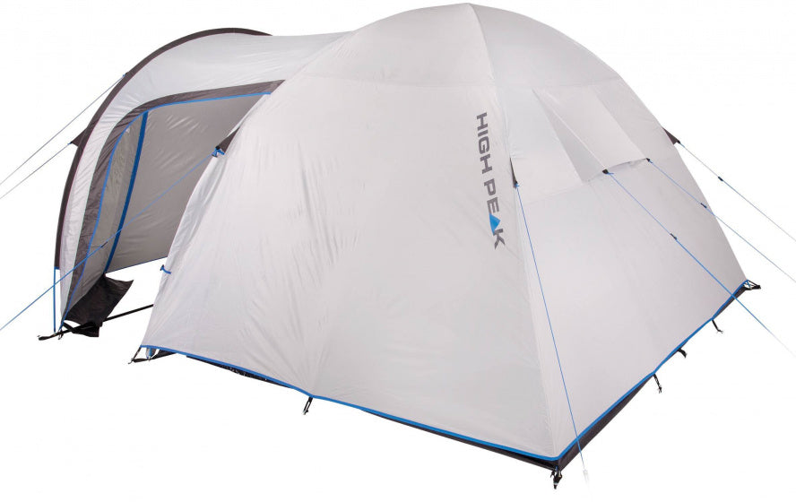 High peak Koepeltent Tessin 4-persoons 370 x 240 x 170 cm grijs