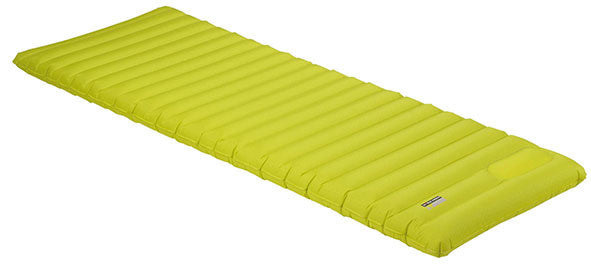 luchtbed Dallas 1-persoons 197 x 70 cm polyester geel