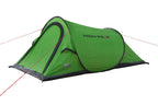 pop-up tent Campo 2-persoons 220 x 120 x 90 cm groen