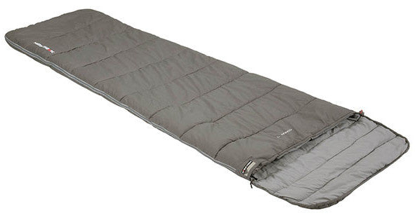 High peak slaapzak conon 7 polykatoen 220 x 60 80 cm grijs